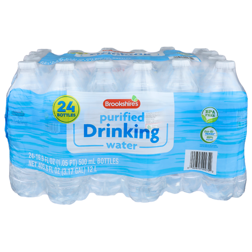 Brookshire's purified drinking water
